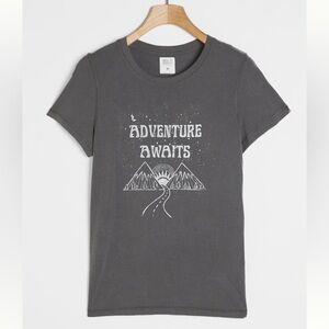 Anthropologie Adventure awaits graphic tee